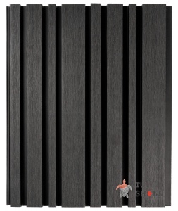 Речная стеновая панель ДПК Different Lines, Kenyan BlackWood, Co-Extrusion