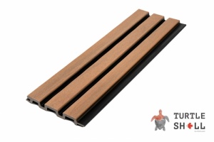 Реечная панель ДПК Turtle Shell Accent Lines, Siberian Pine